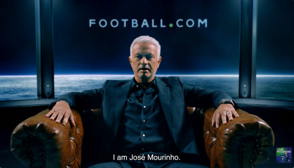 José Mourinho, protagonista de un emocionante anuncio de TV de Football.com
VÍDEO