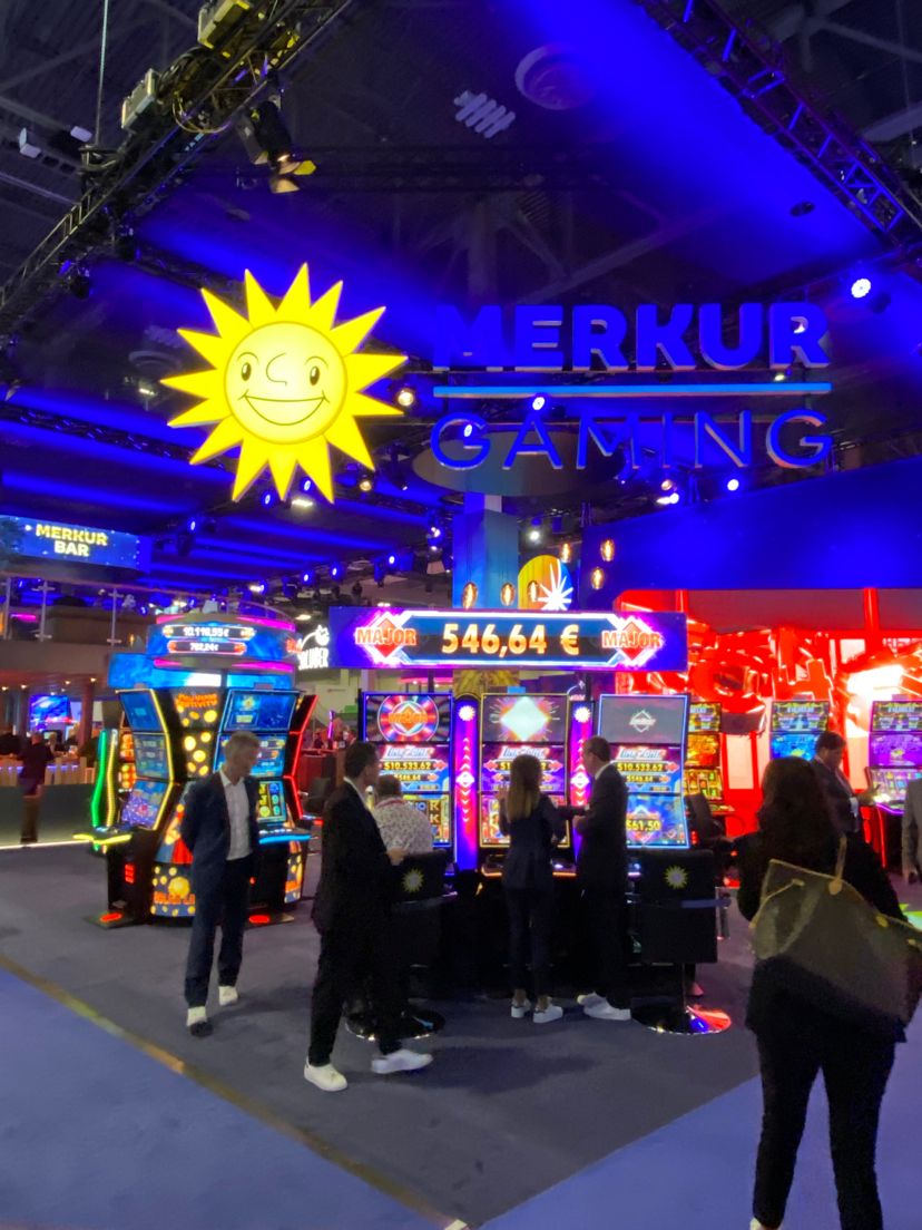 Las primeras imágenes de MERKUR Gaming en G2E Las Vegas