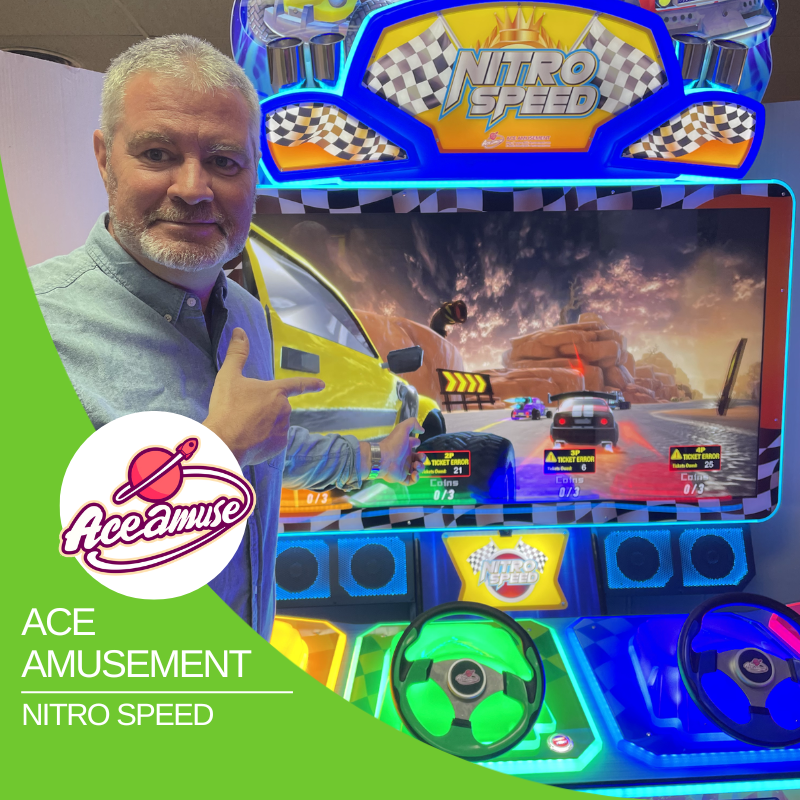 MGA Industrial presenta la Nitro Speed: emoción y diversión en el mundo del Arcade