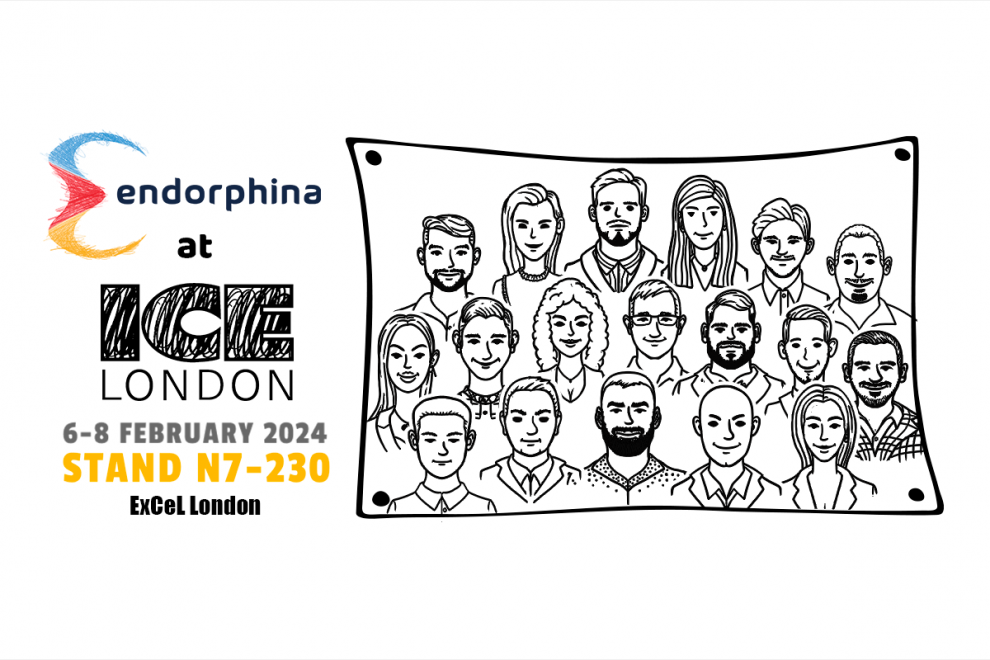 Endorphina hace historia con un stand inacabado en ICE London 2024