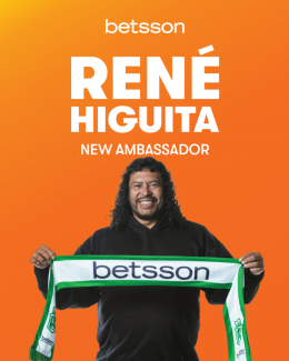 Betsson Group Welcomes Legendary Scorpion René Higuita as Brand Ambassador