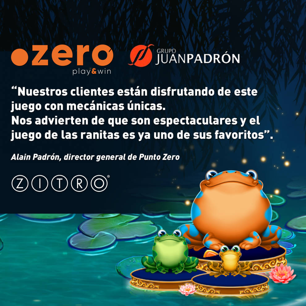 ZITRO
FU FROG YA CAUTIVA EN LOS SALONES PUNTO ZERO DE CANARIAS