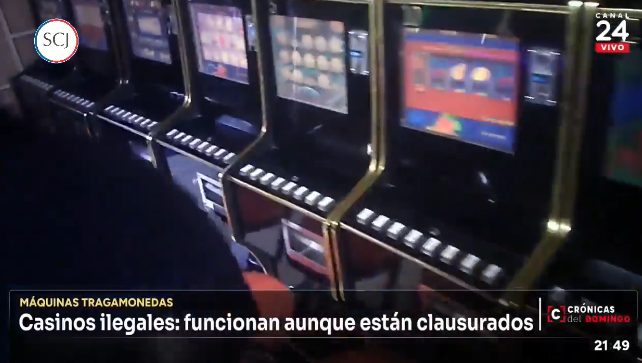 Reportaje en VÍDEO sobre la explosión de casinos ilegales en Chile