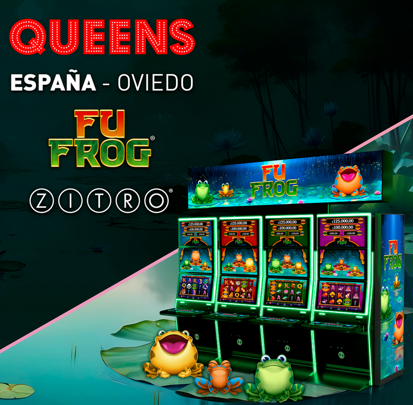 EL JUEGO ESTRELLA DE ZITRO, FU FROG, LLEGA AL SALÓN QUEENS DE OVIEDO