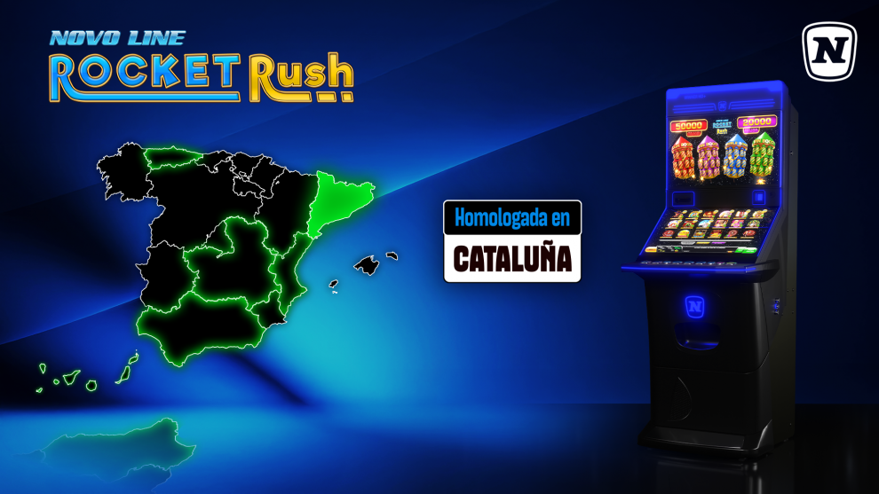 NOVO LINE Rocket Rush YA HOMOLOGADA en Cataluña