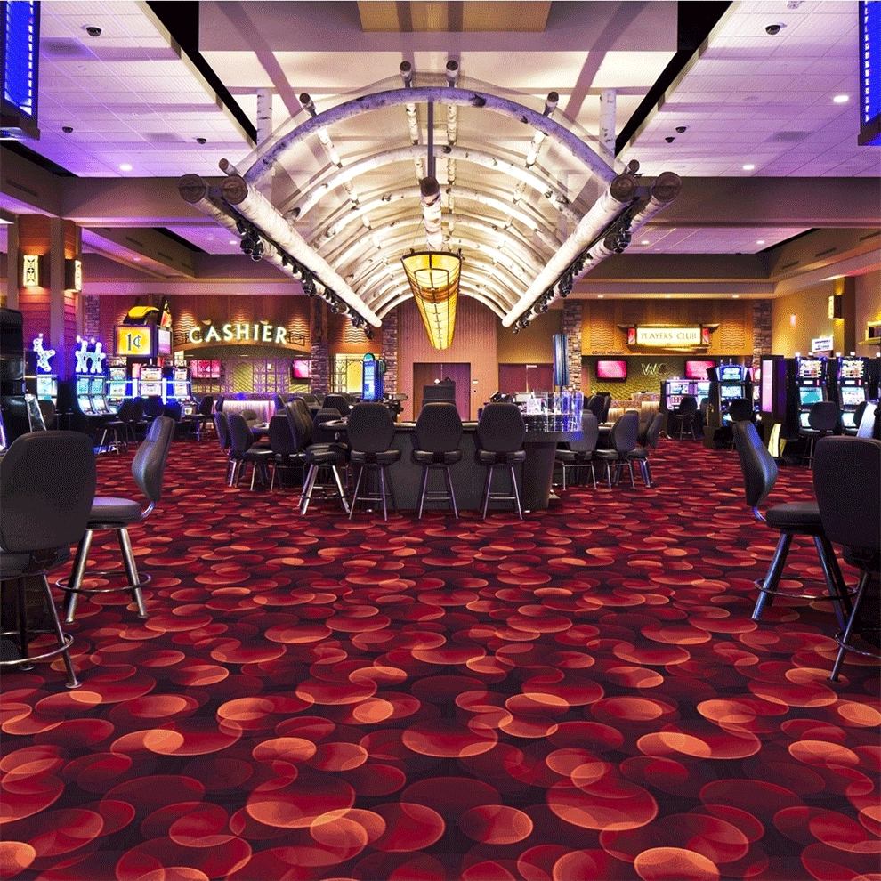 Casino Carpets. lanza ALLUMÉ (Made in USA): nueva referencia de moquetas acústicas para bingos, casinos y salones