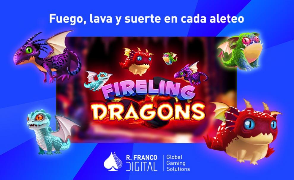 El español R. Franco Digital lanza la nueva slot Fireling Dragons