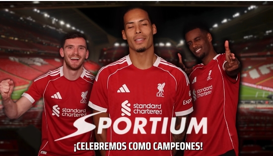 Sportium felicita la Navidad con Van Dijk, Robertson e Isak en una campaña junto al Liverpool FC
VÍDEO
