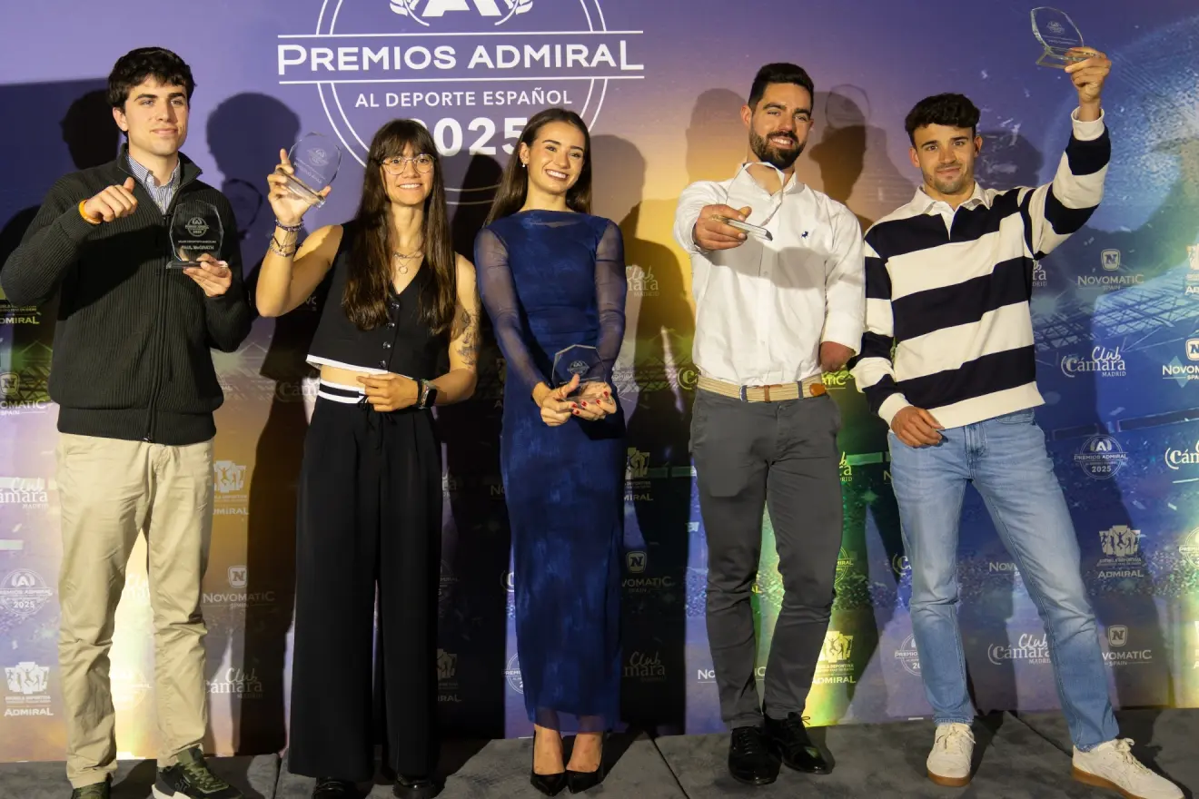 Admiral exhibe fortaleza con una VI edición de sus premios marcada por la excelencia