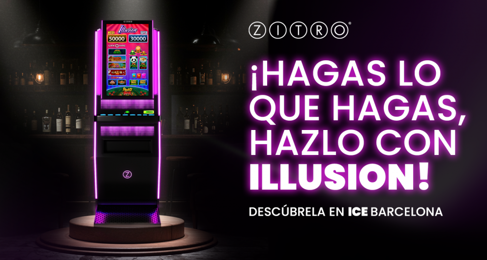 HAGAS LO QUE HAGAS, HAZLO CON ILLUSION
CONFIRMADO: ILLUSION ES LA MÁQUINA B CON MAYOR RECAUDACIÓN EN ESPAÑA