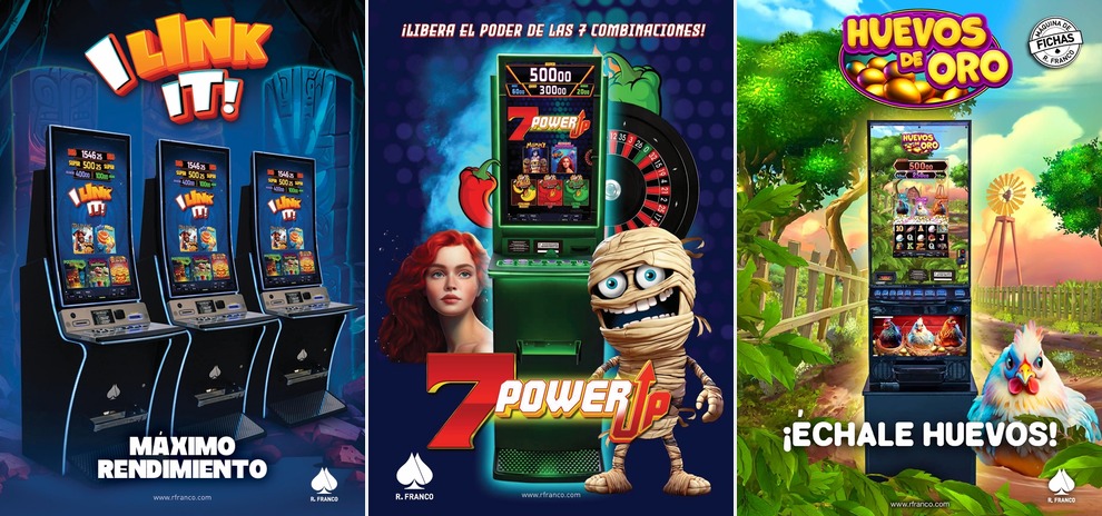 R. Franco despliega una ofensiva visual sin precedentes en InfoPlay: triple impacto, triple imagen y triple rotación