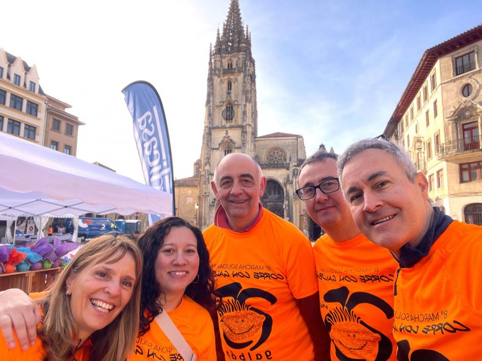Grupo Díaz Carbajosa reafirma su valor social en la histórica marea naranja de la Asociación Galbán
