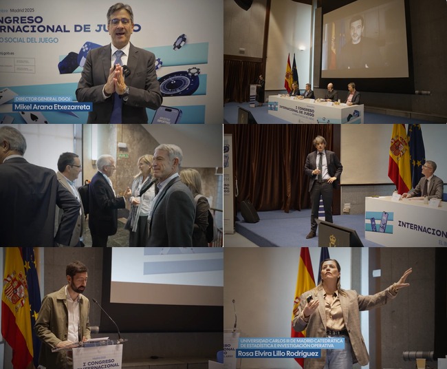 La DGOJ comparte el vídeo resumen del primer día del I Congreso Internacional de Juego