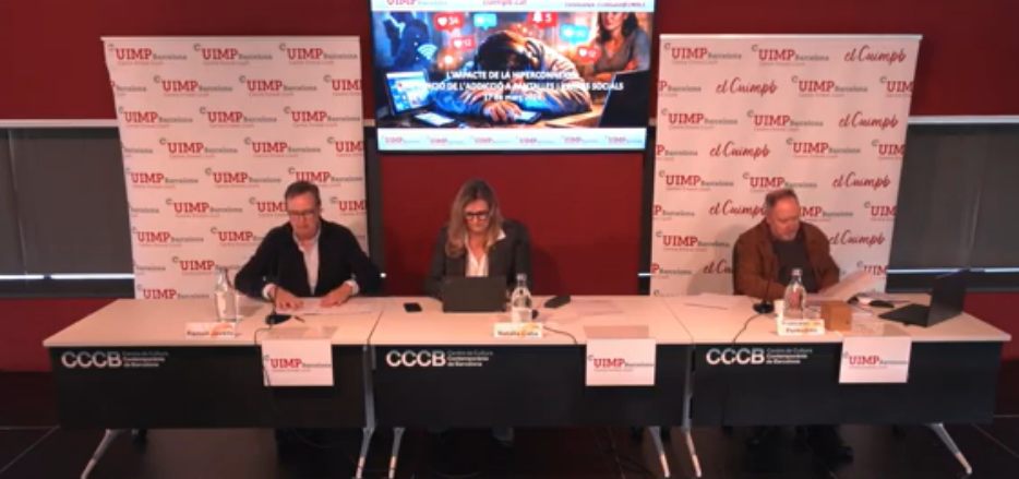 ACENCAS y la UIMP Barcelona impulsan una jornada para prevenir la adicción a pantallas y redes sociales
VÍDEO COMPLETO
