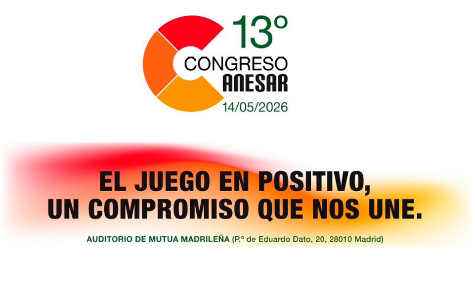 ANESAR abre las inscripciones de su 13º Congreso y reivindica el juego en positivo