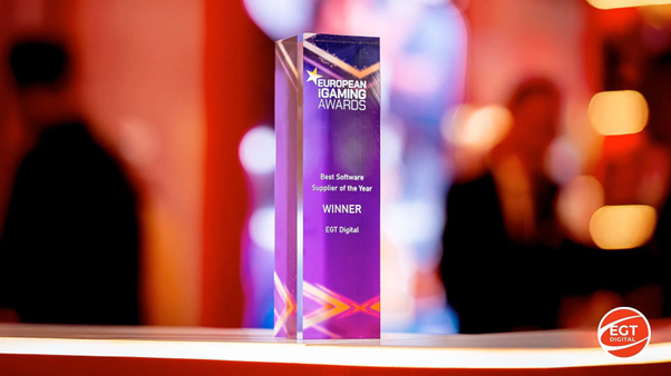EGT Digital obtiene el reconocimiento a Mejor Proveedor de Software en los European iGaming Awards 2026