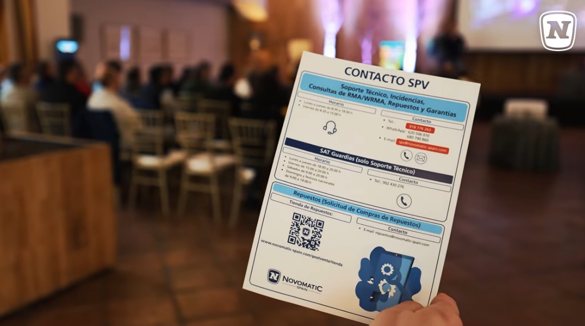 EL VÍDEO: Novomatic Spain revoluciona Madrid con su jornada técnica