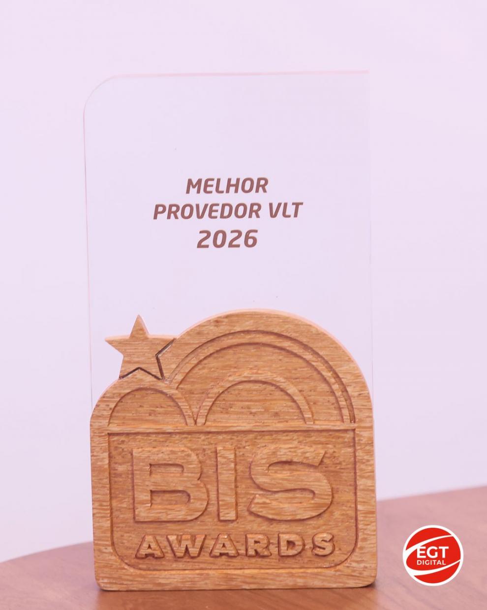 EGT Digital y Euro Games Technology, premiados como “Mejor Proveedor VLT 2026” en los razilian Gaming Awards