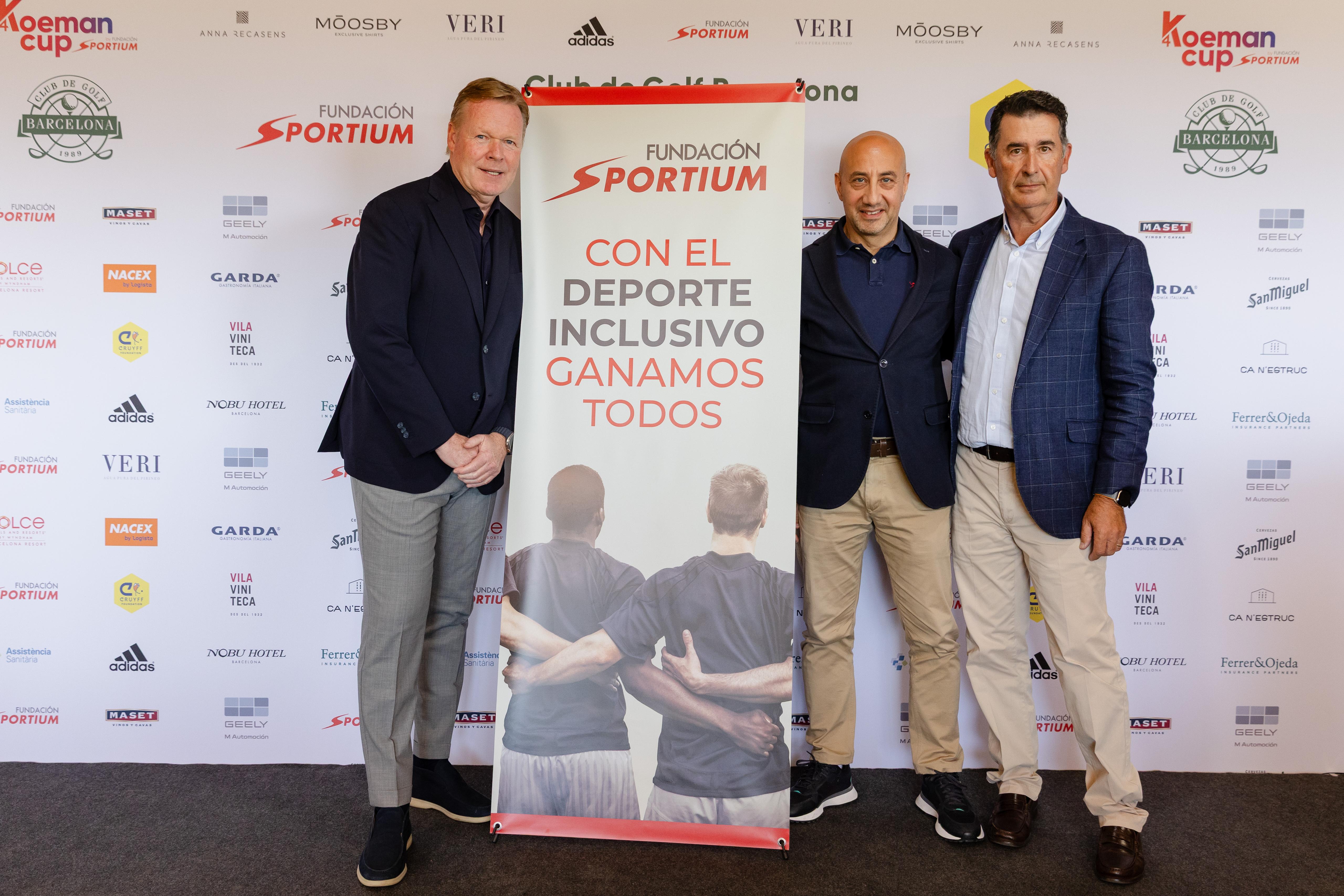 Fundación Sportium refuerza su perfil social con la sexta Koeman Cup a beneficio de la Fundación Cruyff