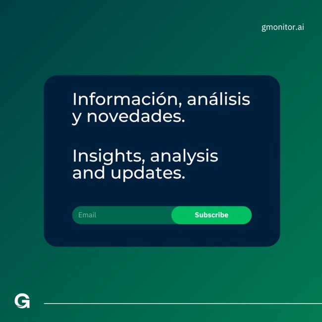 Gmonitor refuerza su propuesta con una newsletter centrada en tendencias, regulación y análisis para la industria del juego