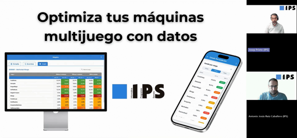 IPS muestra cómo ganar más con las máquinas multijuego gracias al análisis por juego