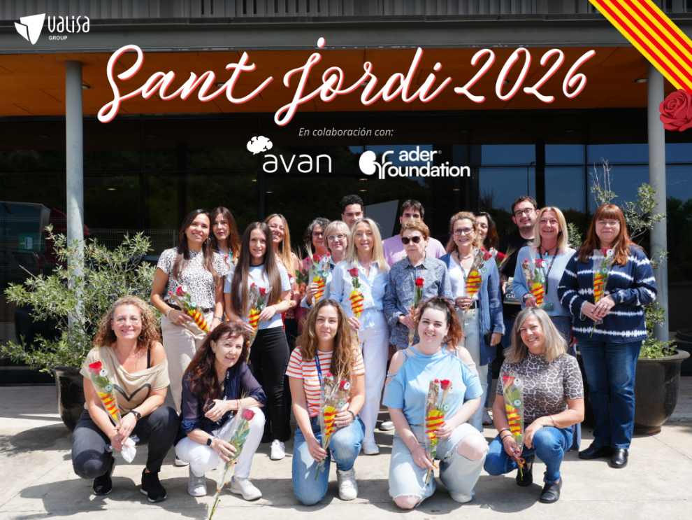 Valisa convierte Sant Jordi en una acción solidaria por la neurología y la salud renal