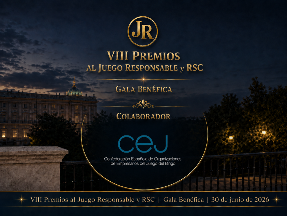 ¡GRACIAS! La Confederación Española de Organizaciones de Empresarios del Juego del Bingo vuelve a acompañar los Premios al Juego Responsable y RSC