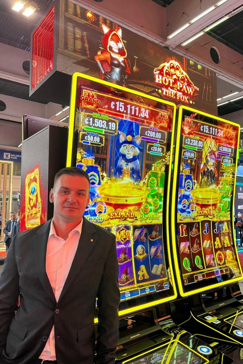 Merkur Gaming conquers Belgrade with its new generation of games, jackpots, and cabinets
