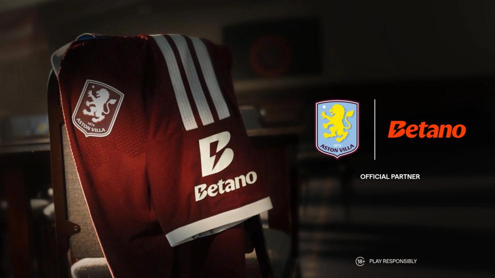 Aston Villa y Betano amplían su alianza estratégica por tres temporadas más