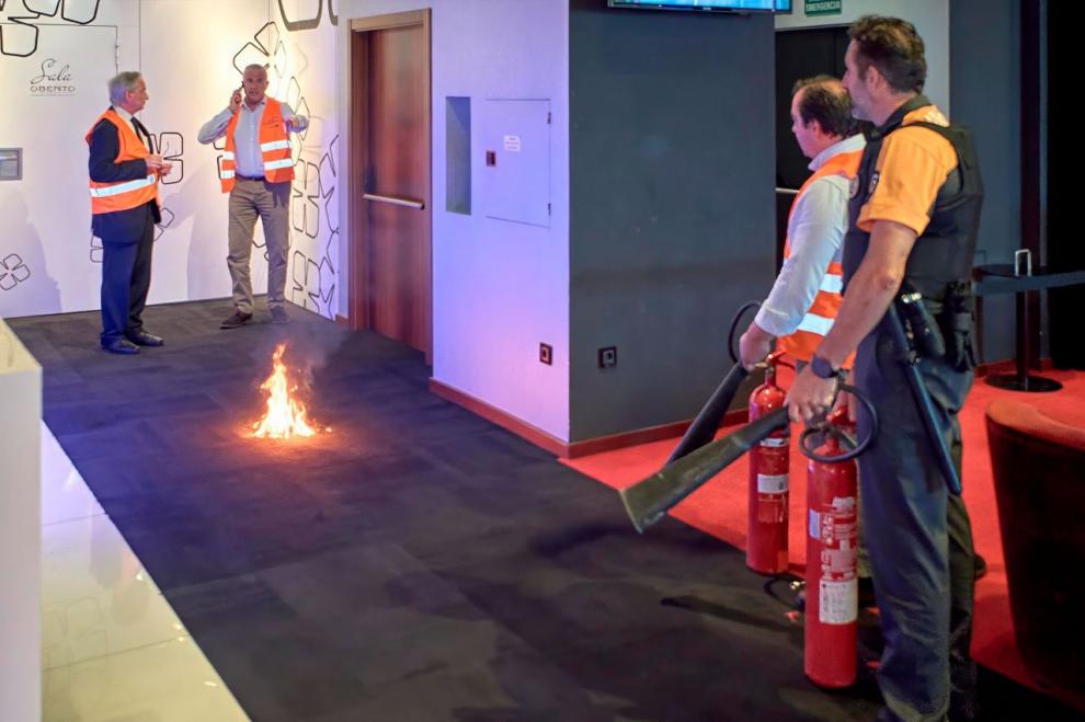 Casino CIRSA Valencia pone a prueba con éxito sus protocolos de emergencia ante más de 100 personas
