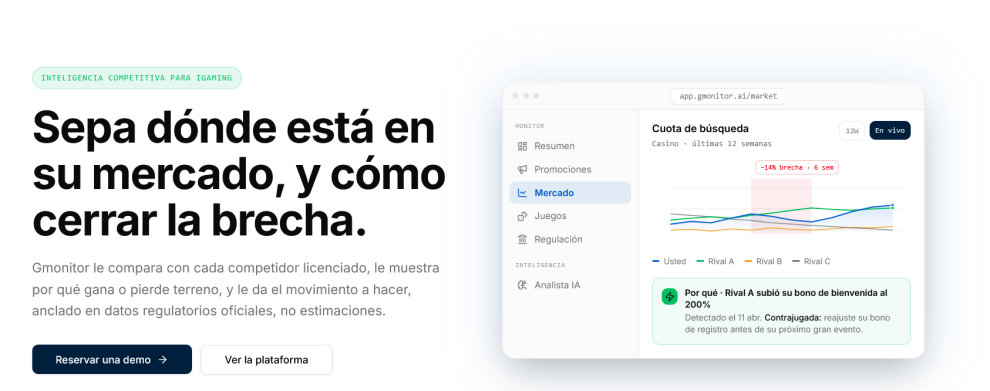 Gmonitor habilita una agenda online para reservar reuniones de 30 minutos
